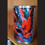 Glass urn (with stainless steel) picture 2